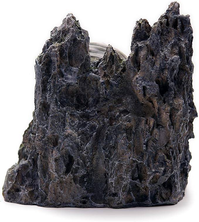 Fish Tank Decor Rocks.Aquarium Decoration Model.Easy and Quick Solution for Aquascaping.(Skull Canyon)