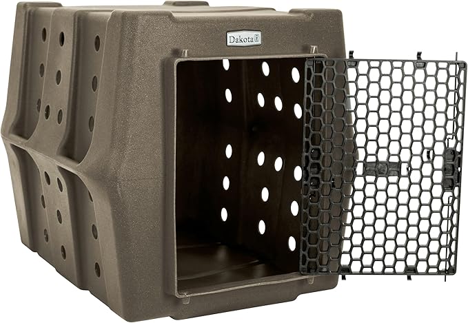 Dakota 283 Crate - Canine Rough and Tough Economy Kennel (Coyote Granite, Intermediate)