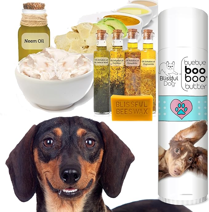 The Blissful Dog .50 oz Tube Dachshund Booboo Butter