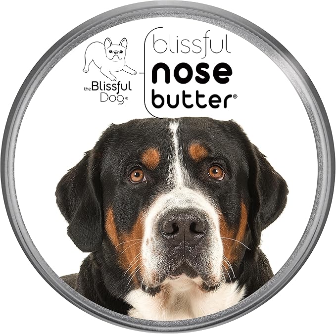 The Blissful Dog Greater Swiss Mountain Dog Unscented Nose Butter, 1-Ounce