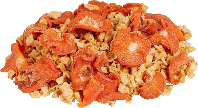 Kaytee Natural Snack with Superfoods for Pet Guinea Pigs, Rabbits, Hamsters, and Other Small Animals, Apple & Carrot, 2.5 Ounces (Pack of 2)