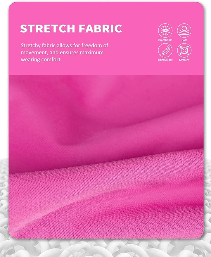 Harrison Howard Horse Fly Mask with Forelock Opening Stretch Breathable and Comfortable for Horses UV -Protection Fuchsia M