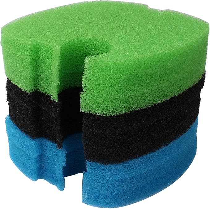 Aquarium Canister Filter Pads Sponges (9 pcs) Replacement for SUNSUN HW-304B/404B/704B/3000 CF500 Filter Pads Bio Sponges