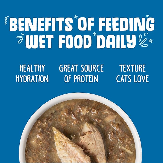 Weruva Classic Cat Food, Mack & Jack with Mackerel & Grilled Skipjack in Gravy, 10oz Can (Pack of 12)