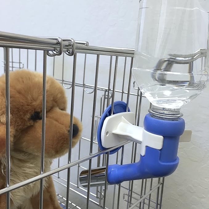 Choco Nose H570 Patented No Drip Large-sized Dog Water Nozzle, Recommended for Medium to Large -Sized Dogs, Enlarged Sized Leak-proof Nozzle, BPA Free, Nozzle Diameter: 22mm (Blue/White)