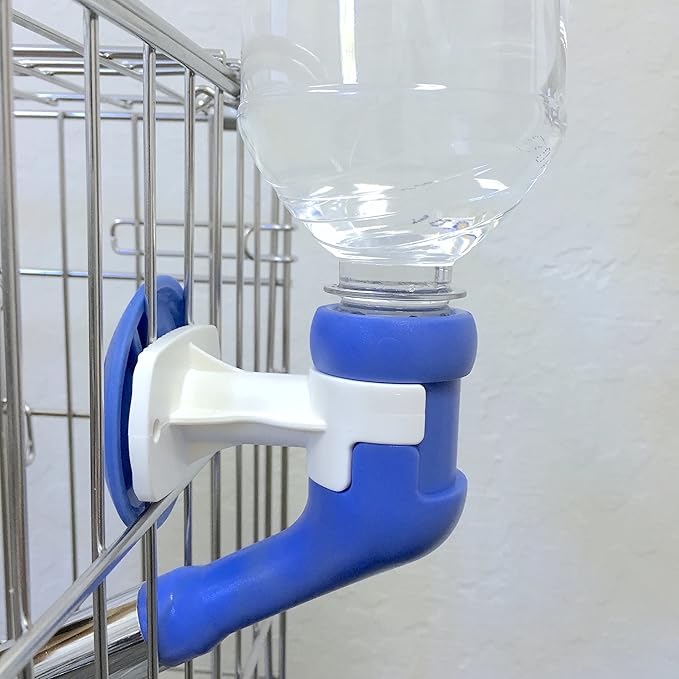 Choco Nose H570 Patented No Drip Large-sized Dog Water Nozzle, Recommended for Medium to Large -Sized Dogs, Enlarged Sized Leak-proof Nozzle, BPA Free, Nozzle Diameter: 22mm (Blue/White)