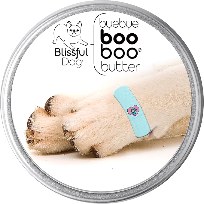The Blissful Dog Boo Boo Butter for Your Dog's Discomforts, 4-Ounce