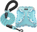 haapaw Dog Harness with Leash Set, No Pull Adjustable Reflective Step-in Puppy Harness with Thickened Padded Vest for Extra-Small/Small Medium Dogs