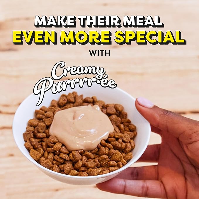 Temptations Creamy Puree Squeezable Lickable Wet Cat Treat with Chicken, 0.42 oz. Tubes, 16 Count