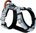 MADE TO ROAM Premium Explorer Harness - Y-Shaped Dog Harness with Adjustable Durable Nylon, Soft Padding, Metal Buckles and Leather Handle for Small, Medium, Large Dogs (Alaska Daybreak, Size 1)