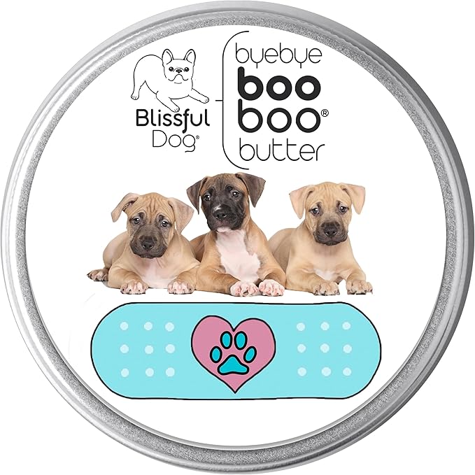 The Blissful Dog 4 oz TIN American Staffordshire Terrier Booboo Butter