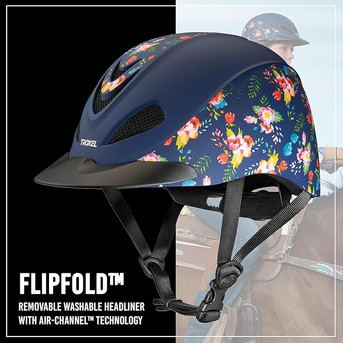 Troxel Dynasty Ultralight Horse Riding Helmet, Low-Profile, Adjustable Design, Safety Horseback Riding Gear
