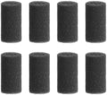 8 Pieces Black Pre-Filter Sponge Foam Roll Accessories for Aquarium Fish Tank