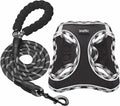 haapaw Dog Harness with Leash Set, No Pull Adjustable Reflective Step-in Puppy Harness with Thickened Padded Vest for Extra-Small/Small Medium Dogs