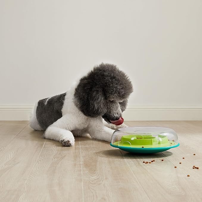 Outward Hound Nina Ottosson Wobble Bowl Dog Game -Interactive Slow Feeder Bowl Dog Game