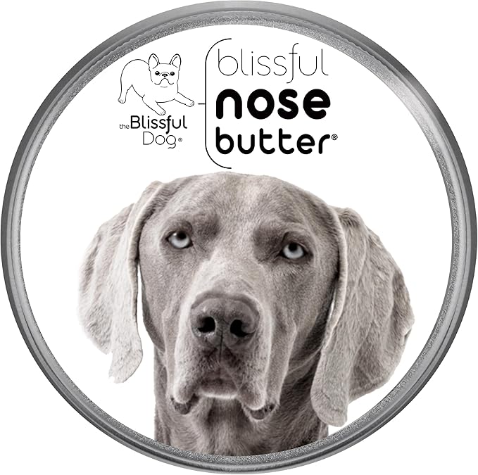 The Blissful Dog Weimaraner Unscented Nose Butter - Dog Nose Butter, 4 Ounce