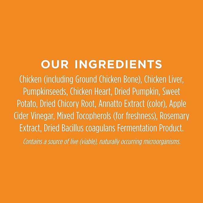 Instinct Raw Boost Mixers, Freeze Dried Cat Food Toppers with Functional Ingredients, Grain Free, Real Chicken - Digestive Health, 5.5 oz Bag