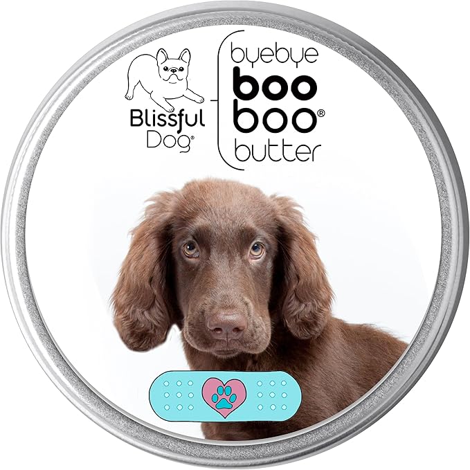 The Blissful Dog Flat-Coat Retriever Boo Boo Butter, 4-Ounce