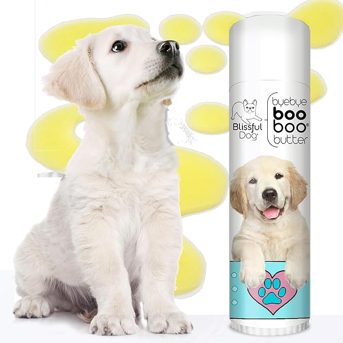 The Blissful Dog .50 oz Tube Golden Retriever Booboo Butter