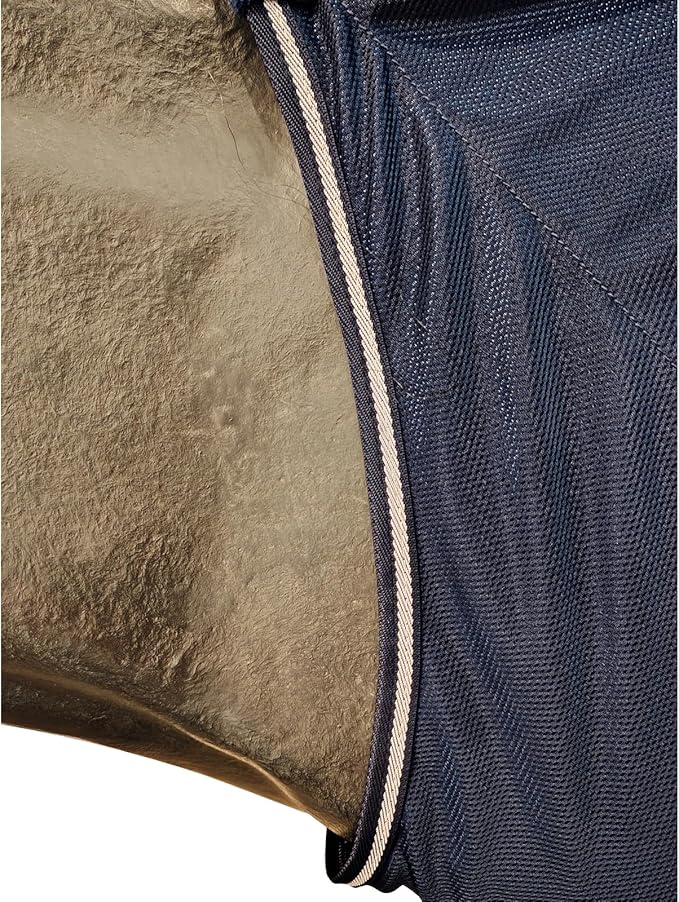 BARN & STABLE Breathable and Tear-Resistant Horse Fly Sheet with UV Protection Equine Summer Sheet Horse Fly Blanket with Removable Web Leg Straps