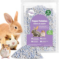 mini&moe Hamster Bedding Guinea Pig Bedding Paper Pellet Bedding: Odor Control & Moisture Absorbent Natural Paper Pellet Bedding - for Small Animal Guinea Pigs,Rabbits Bedding 1.98lbs