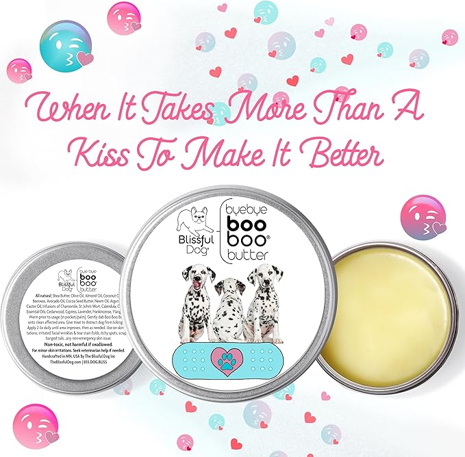 The Blissful Dog Dalmatian Boo Boo Butter, 4-Ounce