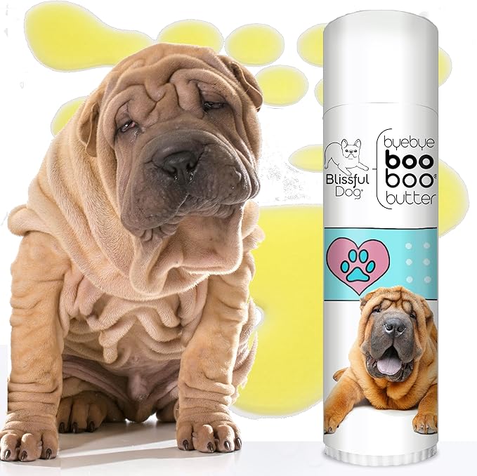 The Blissful Dog .50 oz Tube Chinese Shar Pei Booboo Butter