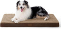 Bedsure XL Dog Bed for Crate - Large Orthopedic Flat Pet Beds with Removable Washable Cover, Egg Crate Foam Crate Mat, Suitable for Pet Up to 90 lbs