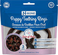 N-Bone Puppy Teething Rings Taste of Texas Burnt Ends Flavor 3 Count