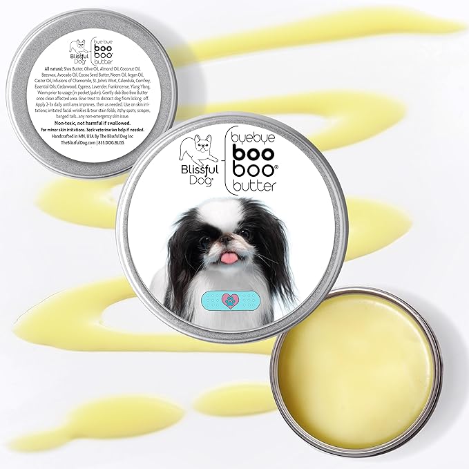 The Blissful Dog 8 oz TIN Japanese Chin Booboo Butter