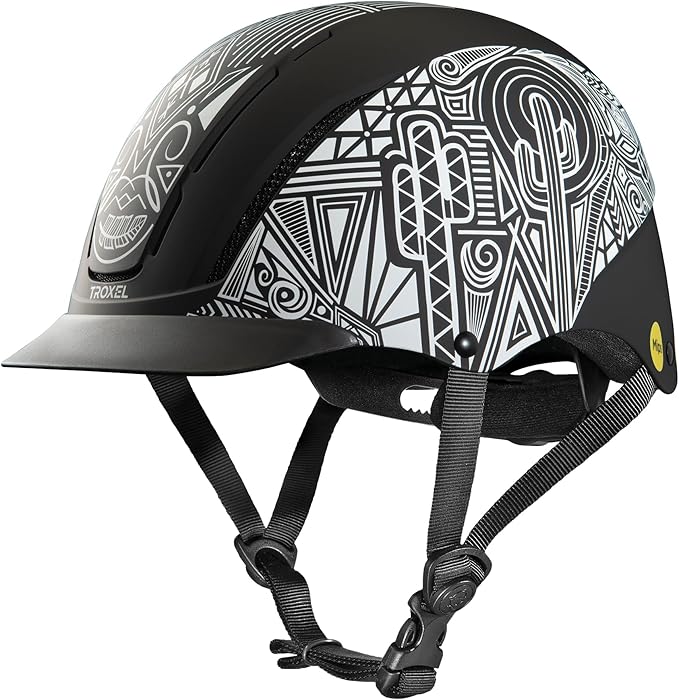 Troxel Spirit MIPS Technology Full Coverage Horse Riding Helmet, Horseback Riding Gear for Equestrians, Large (7-3/8-7-3/4), Desert Shadows