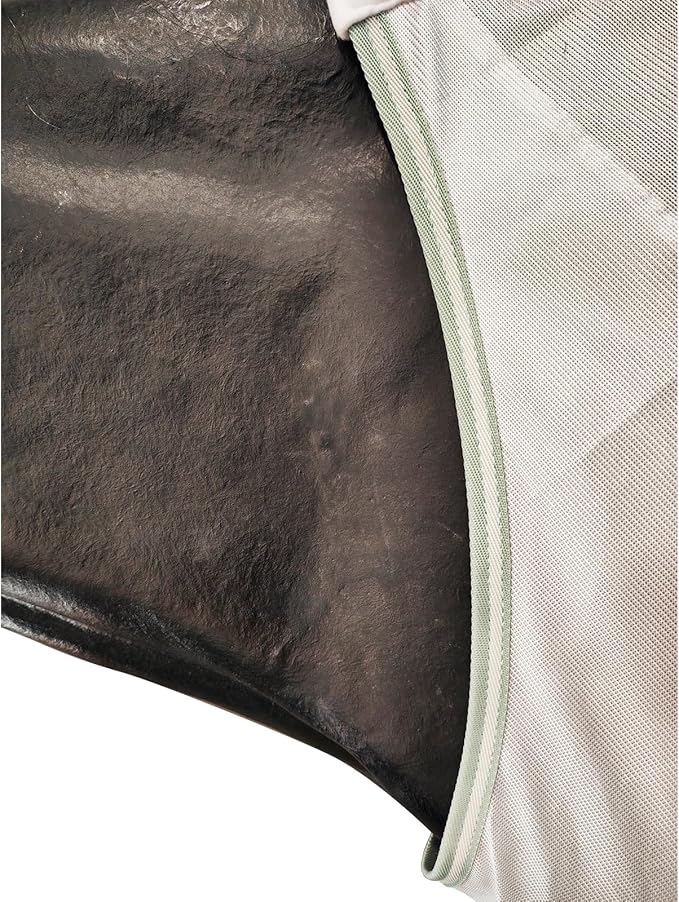 BARN & STABLE Breathable and Tear-Resistant Horse Fly Sheet with UV Protection Equine Summer Sheet Horse Fly Blanket with Removable Web Leg Straps