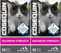 Nutramax Laboratories Cosequin Joint Health Supplement for Cats - With Glucosamine and Chondroitin, 2 Pack, 110 Total Capsules
