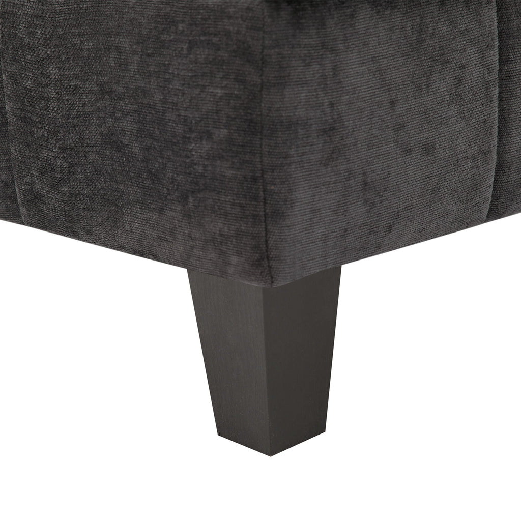 U-Shaped Sectional Sofa 103.5" Fabric Couch With Dual Chaise Lounges, Storage Pockets, Armrest Pillows