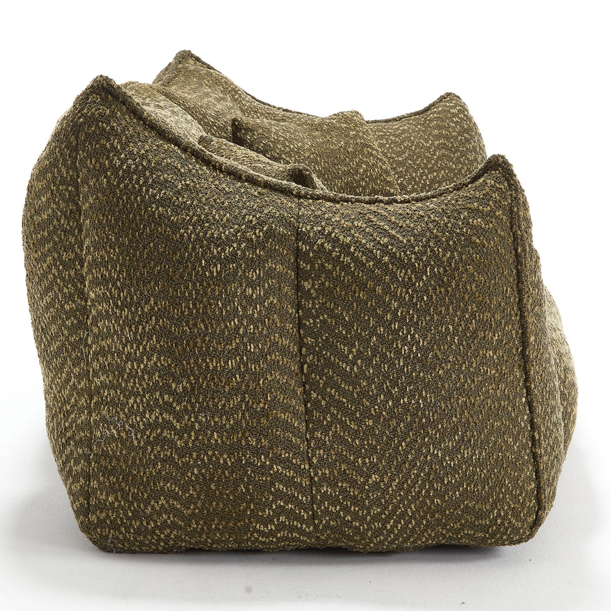Comfortable Dual Beanbag Chair With High Resilience Foam Core For 2 People