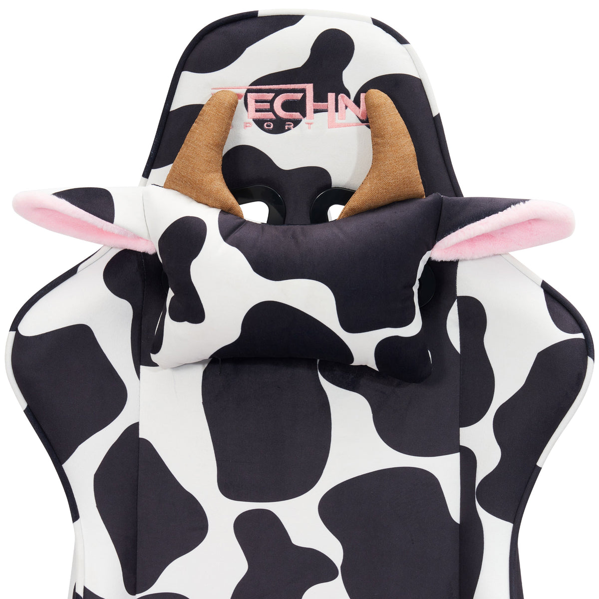 TS85 Cow Print LUXX Series Gaming Chair