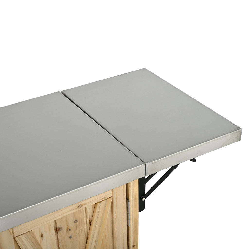 Foldable Outdoor Kitchen Island Patio Kitchen Island