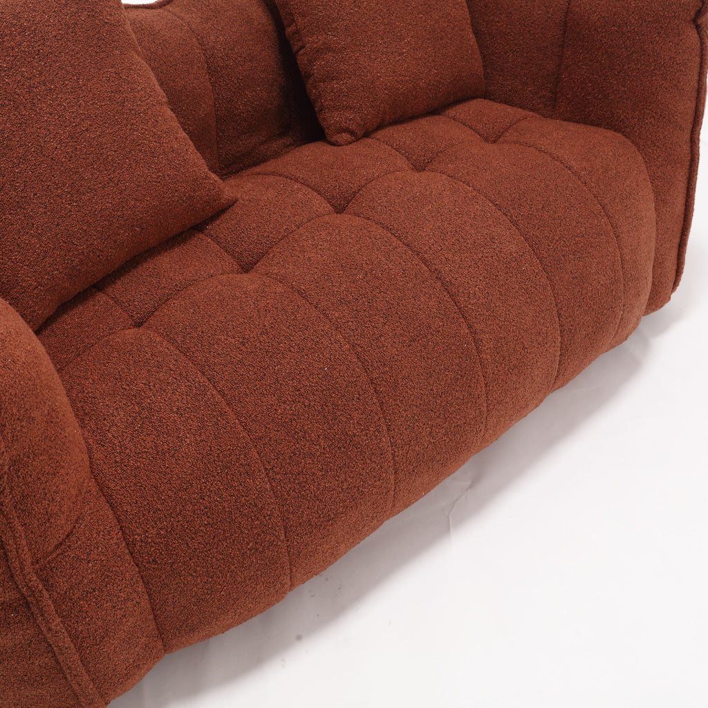 Cozy Beanbag Chair With High Resilience Foam Core For 2