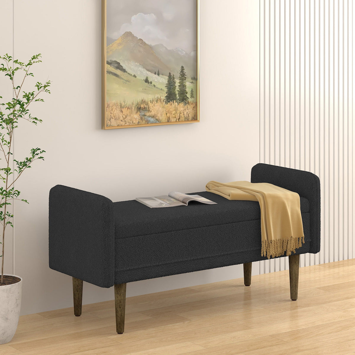 Teddy Storage Stool With Storage Space For Apartments