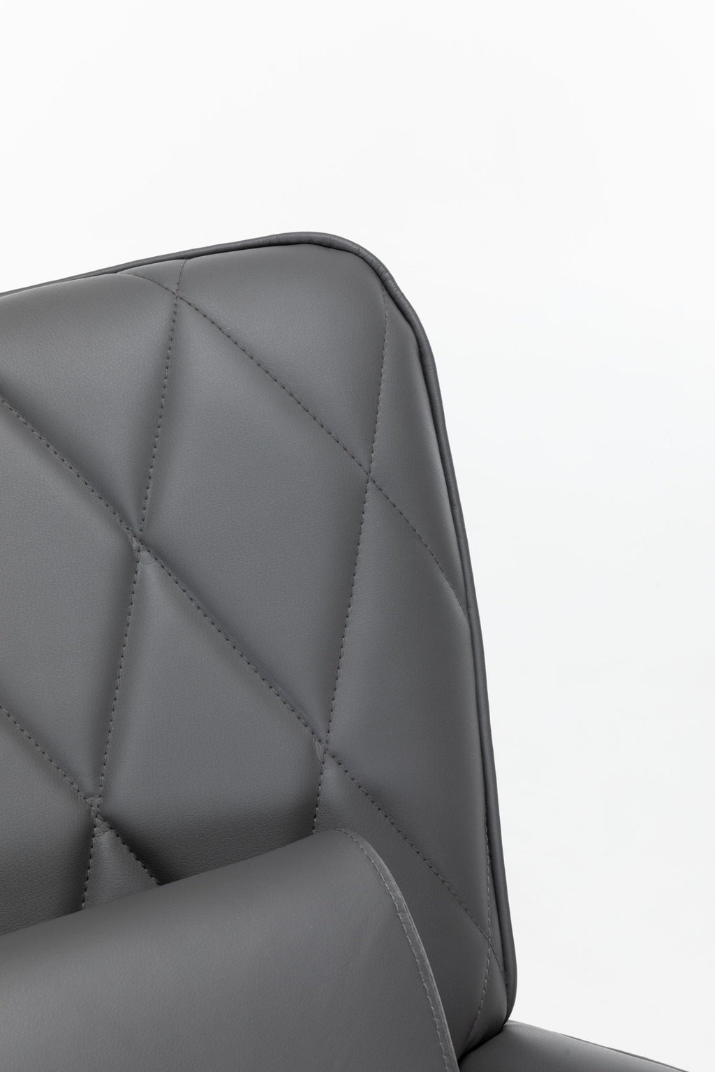 Rocking Accent Chair With Lumbar Pillow And Ottoman