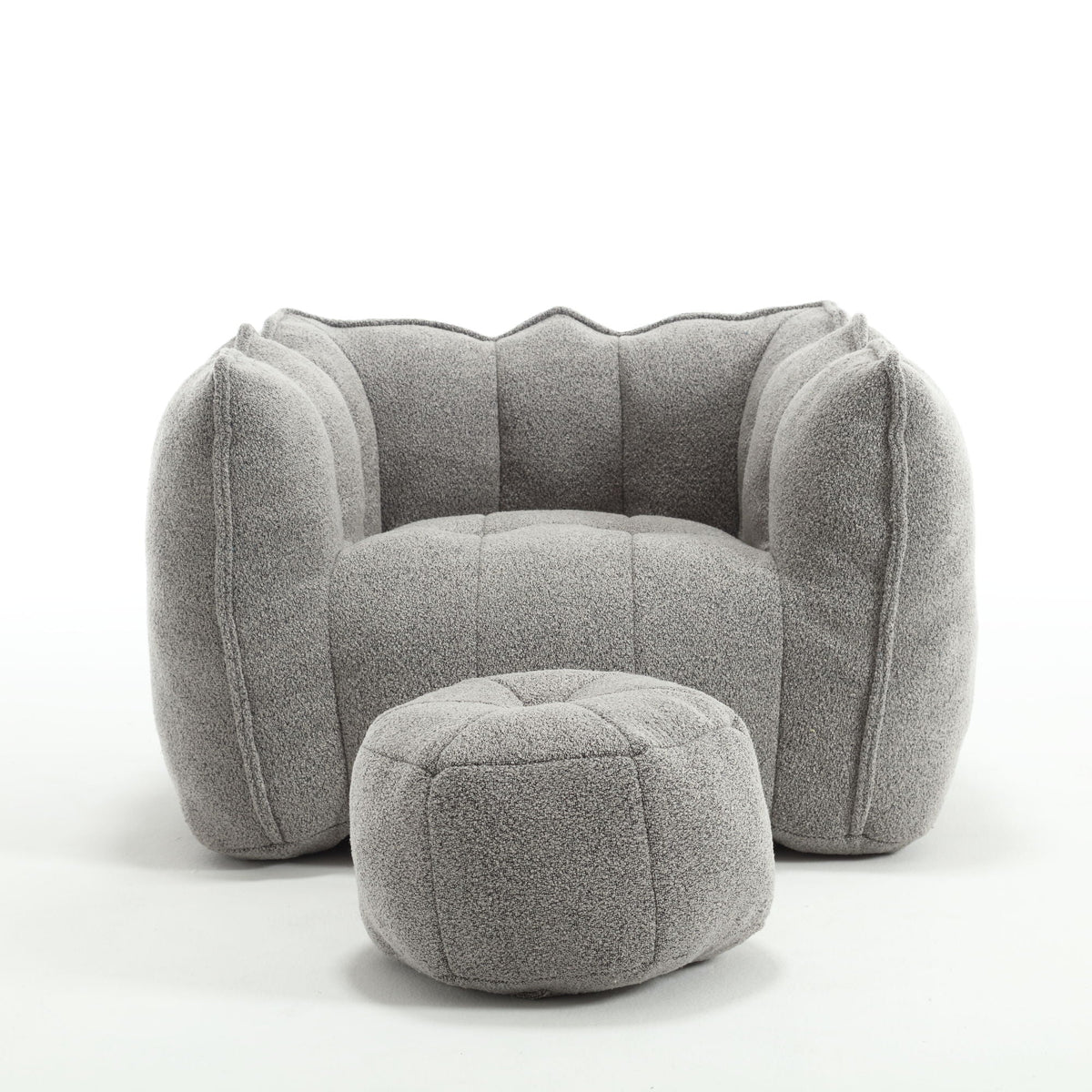 Soft Bean Bag Chair With High Resilient Foam