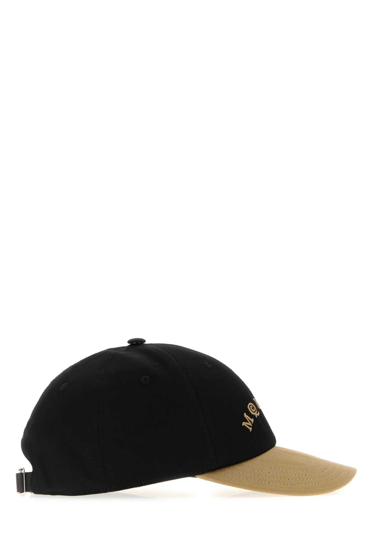 ALEXANDER MCQUEEN Two-Tone Cotton Baseball Cap for Men