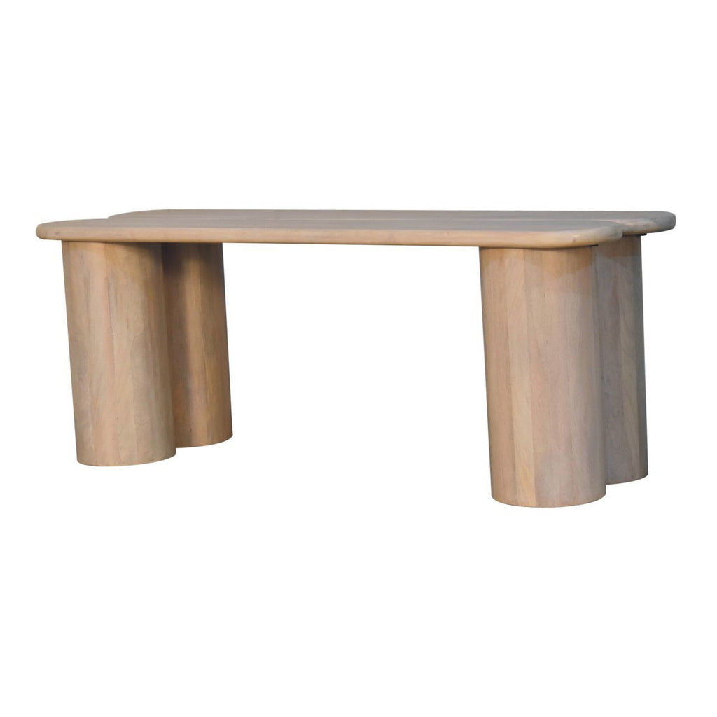 Twin Plank Marble Bench - Marble