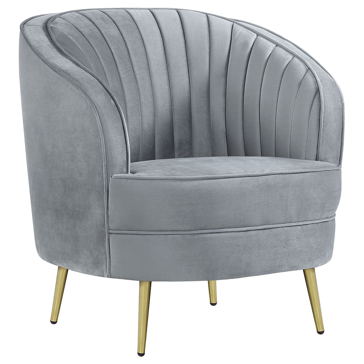 Tufted Upholstered Lounge Seating Chair