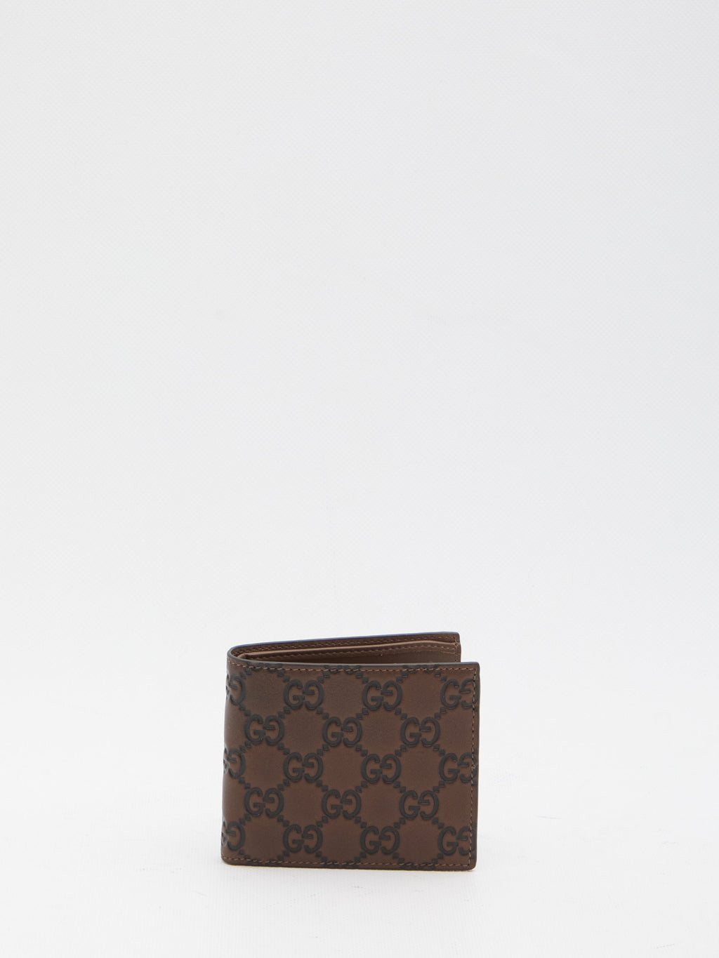 GUCCI Emblem Bi-Fold Wallet - 11 x 9 cm