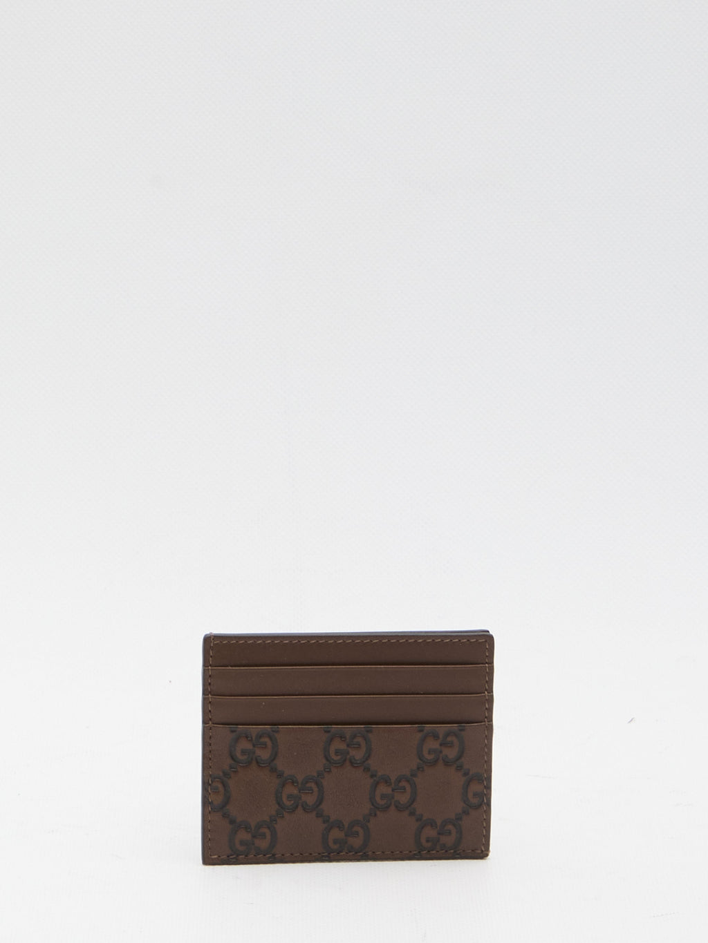 GUCCI Mini Emblem Card Holder with Six Slots