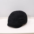 Korean Version Retro Autumn-winter Matte Soft-fur Short Brim British Casual Hat, Versatile And Flattering For Face Shape, Forward-facing Hat