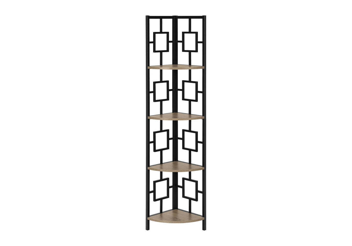 4 Tier Corner Bookshelf - Contemporary & Modern