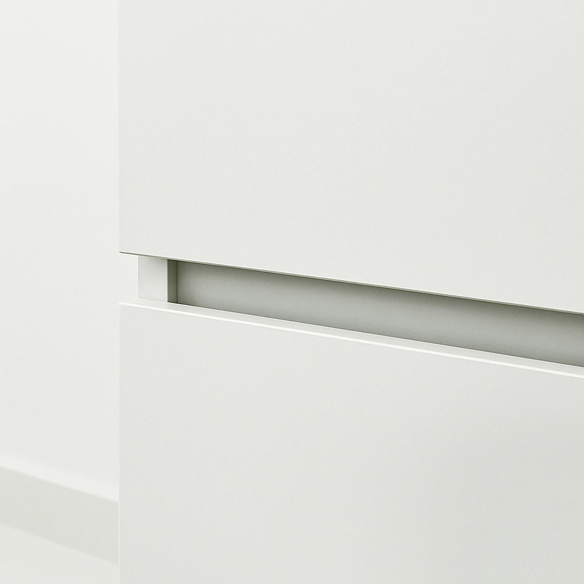 Elise - Modular Closet System With Mirror - White - Wood
