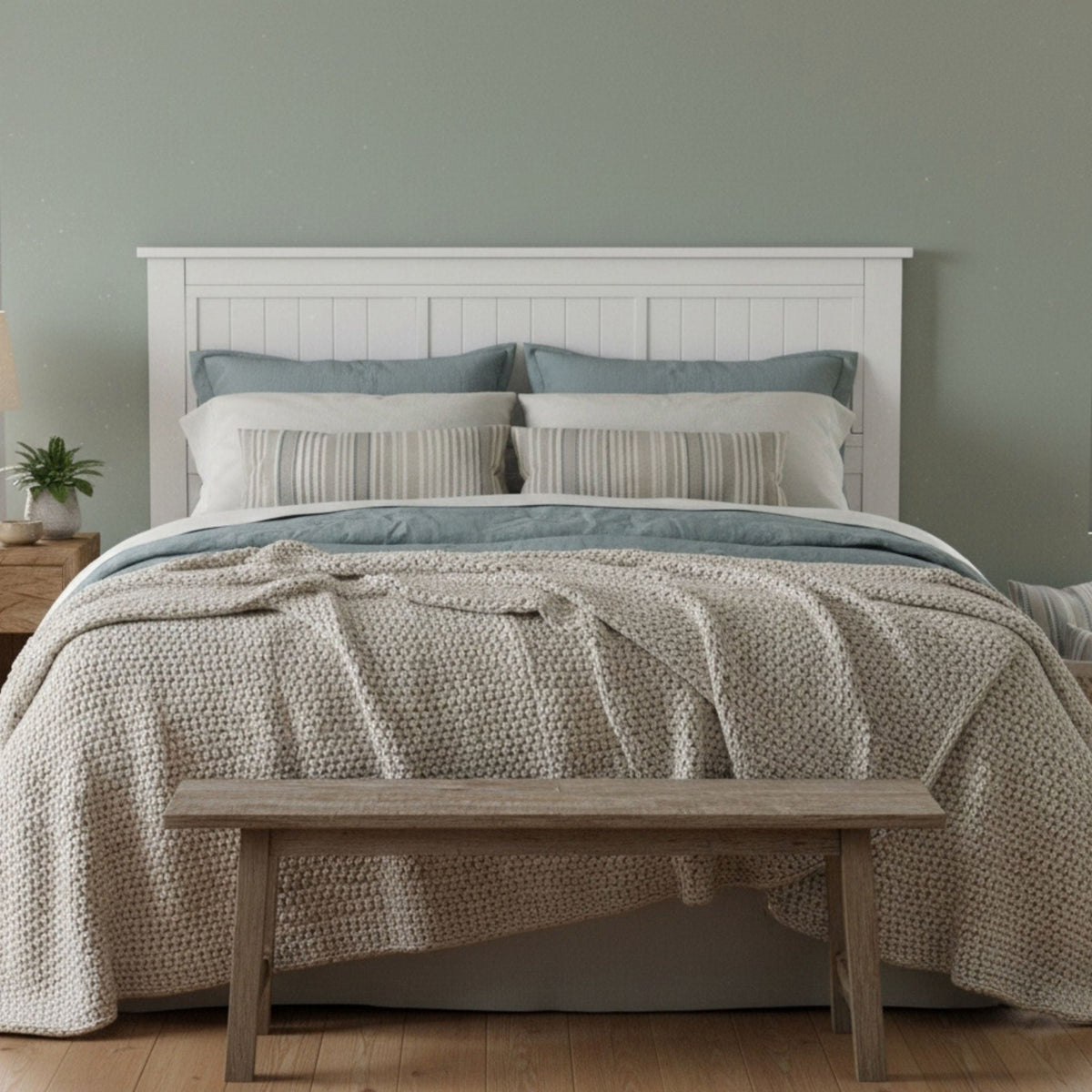Walton Window Pane Panel Headboard